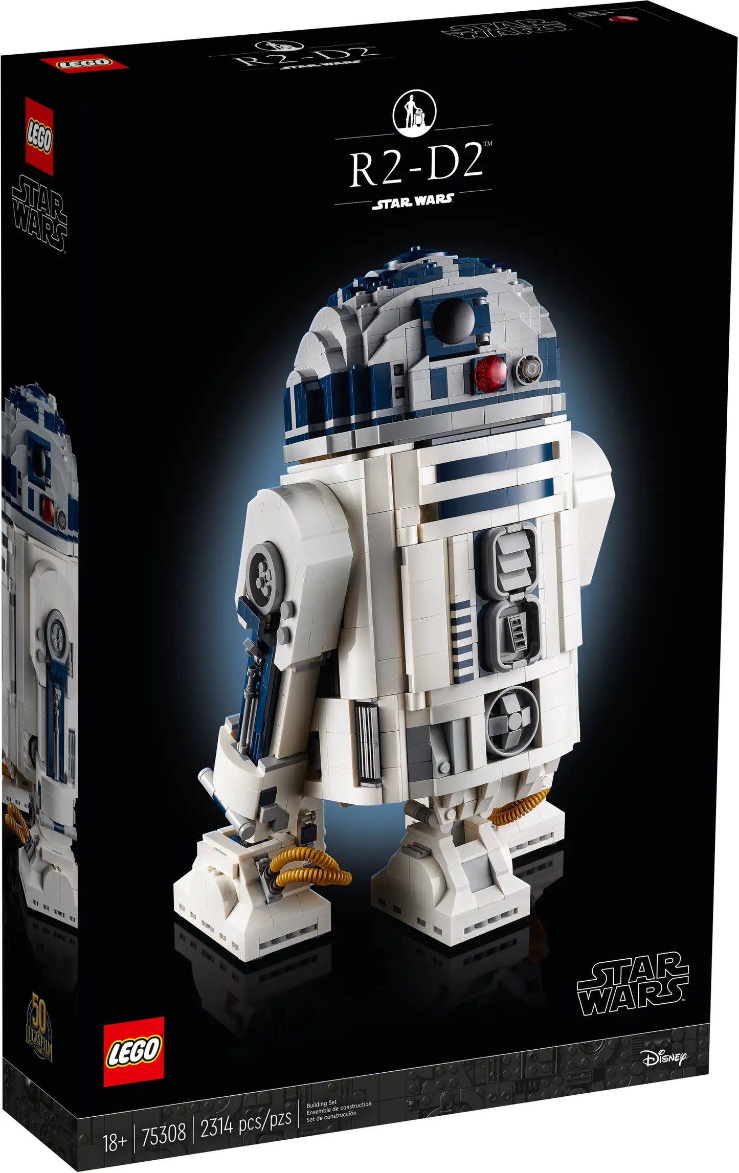 High quality Star 75308 Wars r2-d2 building set